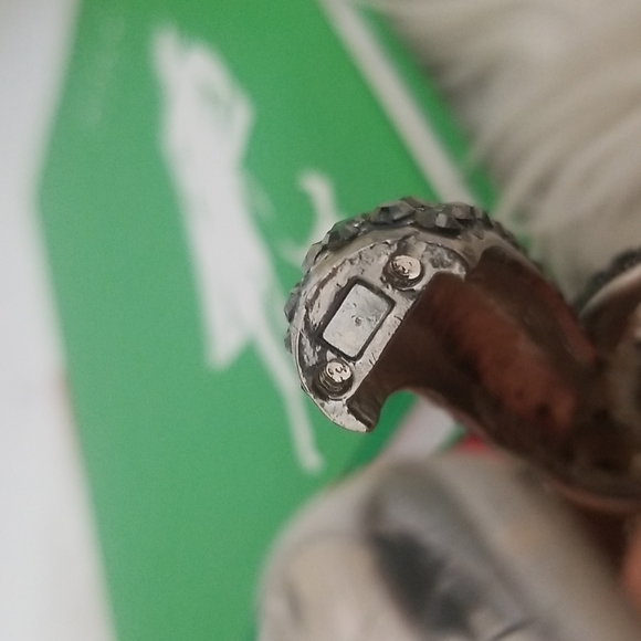 Double Headed Snake Multicolor Rhinestone Bracelet - Picture 6 of 7